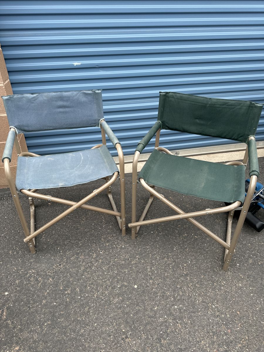 Sturdy camp chairs