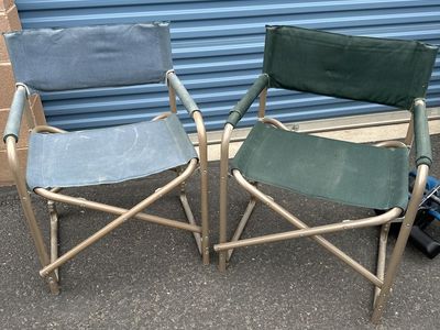Sturdy camp chairs