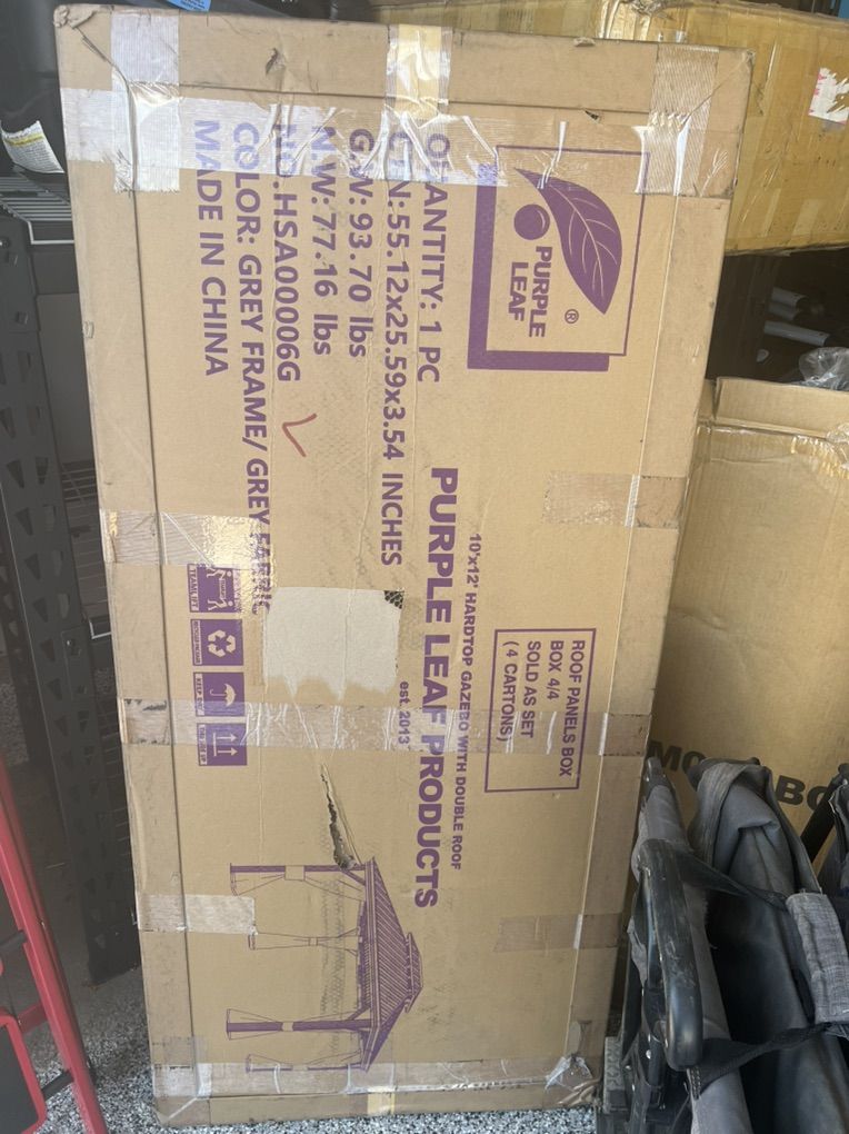 Purple Leaf 10x12 Gazebo Roof Panels