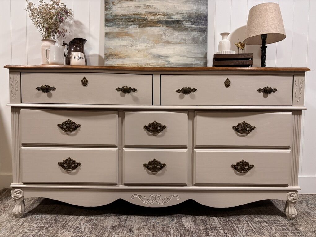 Farmhouse Cottage Core Dresser
