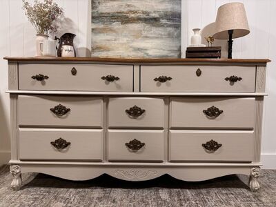 Farmhouse Cottage Core Dresser