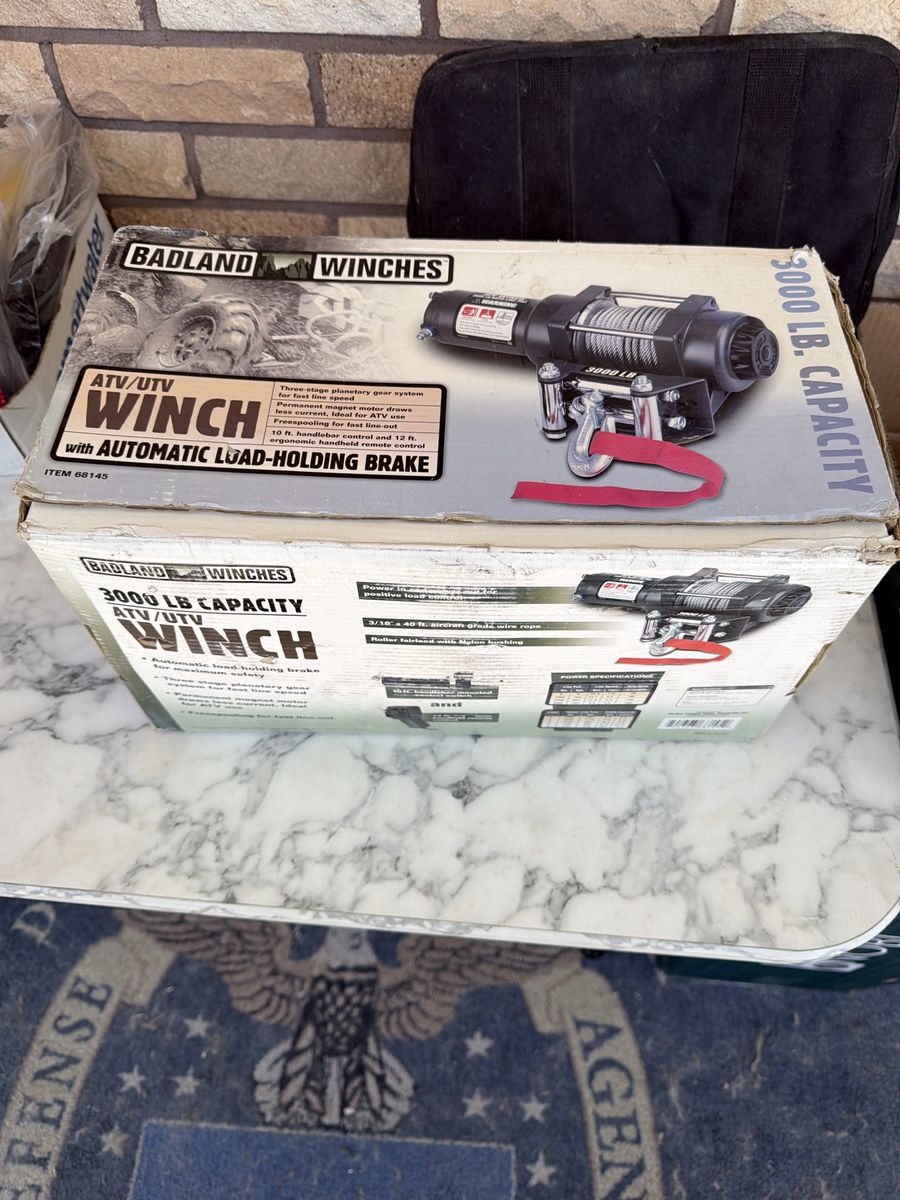 3000 lb winch