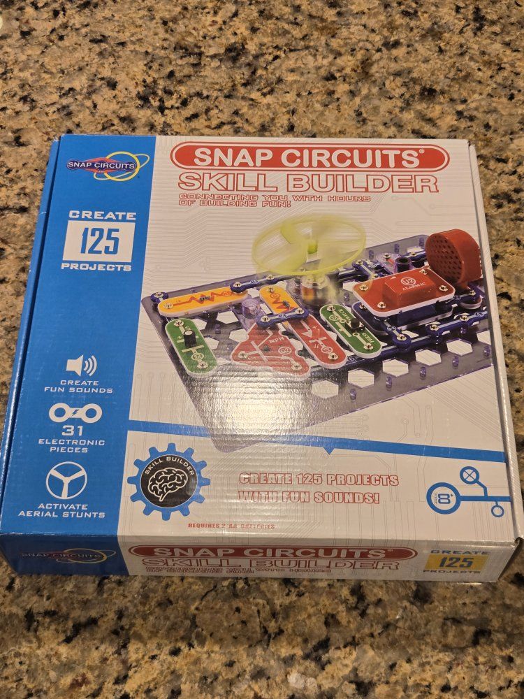 Snap Circuits Skill Builder 125 Projects STEM Learning Toy