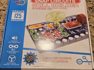 Snap Circuits Skill Builder 125 Projects STEM Learning Toy