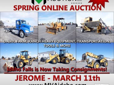 Magic Valley Auction - March 11th - Online Auction BIG ITEMS!