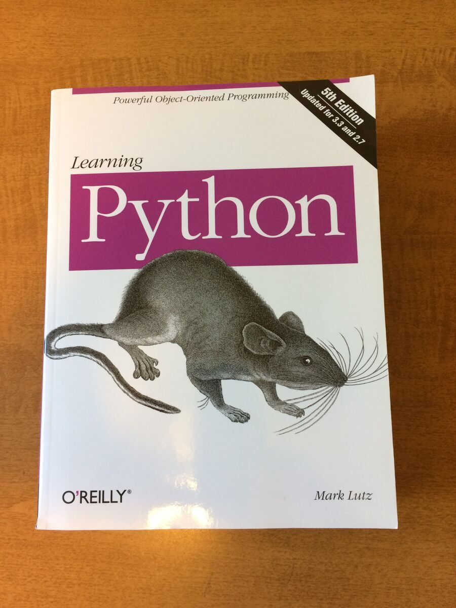 Learning Python: Powerful Object-Oriented Programming 5th edition by Mark Lutz, Paperback, in great condition