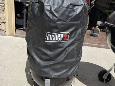 Weber Smoker with cover
