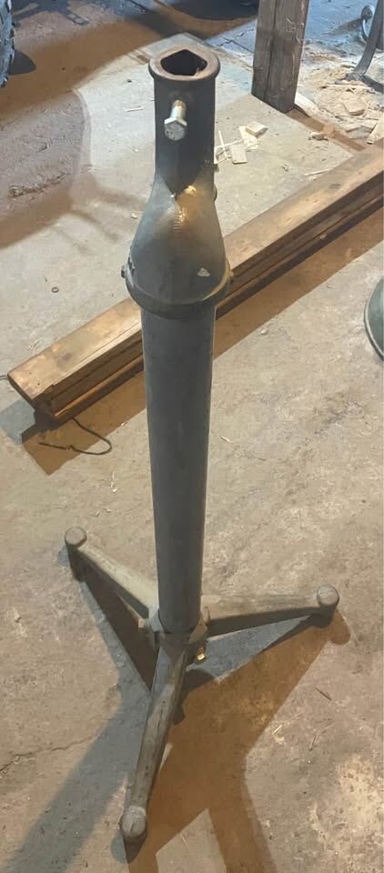 Heavy duty freestanding outboard Lathe turning stand