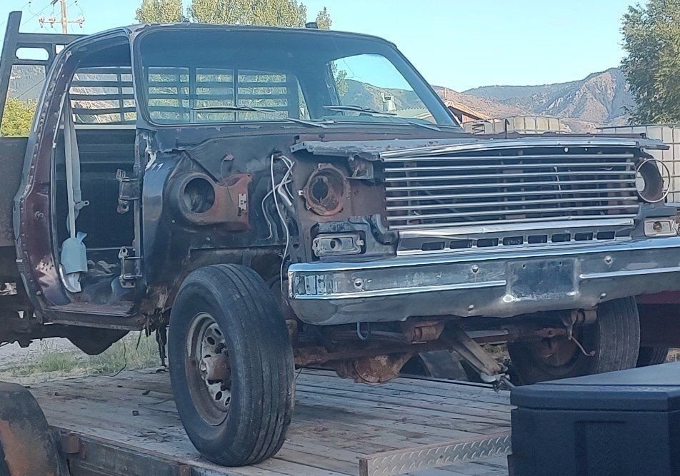 1979 GMC K25 4wd frame
