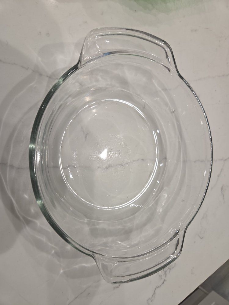 Round Baking Pan- Glass
