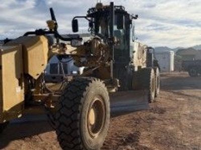 2017 CAT 12M motor grader