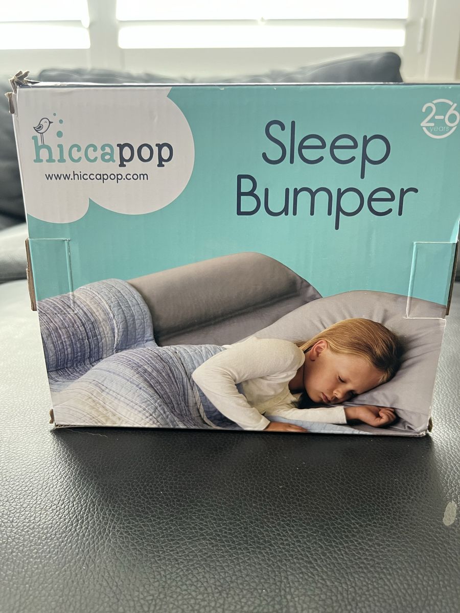 Hiccapop Foam Bed Rail Sleep Bumper for Toddlers & Kids (Ages 2-6)