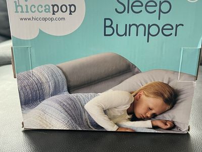 Hiccapop Foam Bed Rail Sleep Bumper for Toddlers & Kids (Ages 2-6)