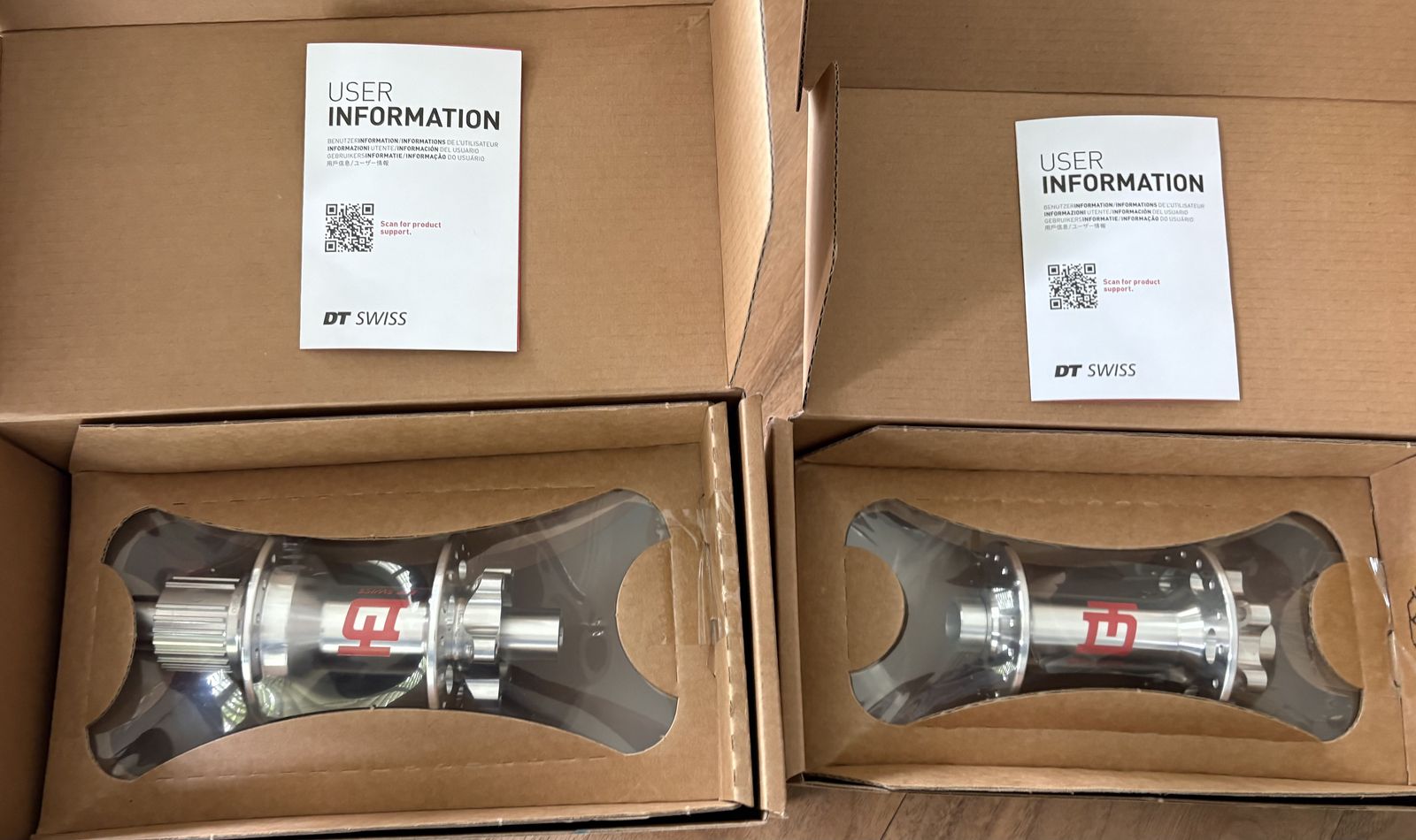 DT Swiss 240 Limited Edition 3 Decades Hubs - DEG 32h F/R 110x15/148x12mm