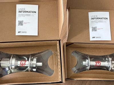 DT Swiss 240 Limited Edition 3 Decades Hubs - DEG 32h F/R 110x15/148x12mm