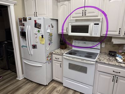 White Microwave