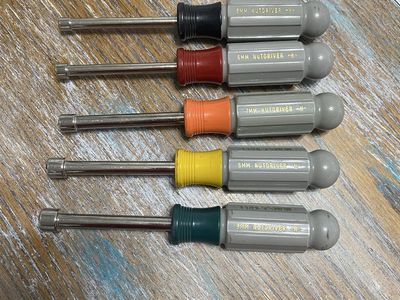 Craftsman Metric Nut Drivers H Series 6 Point Set of 5