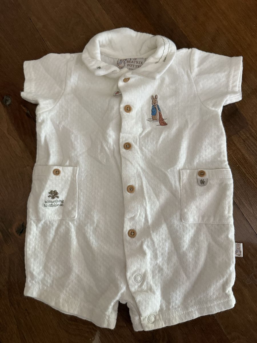 The world of Beatrix Potter premium collection baby outfit embroidered 3 months