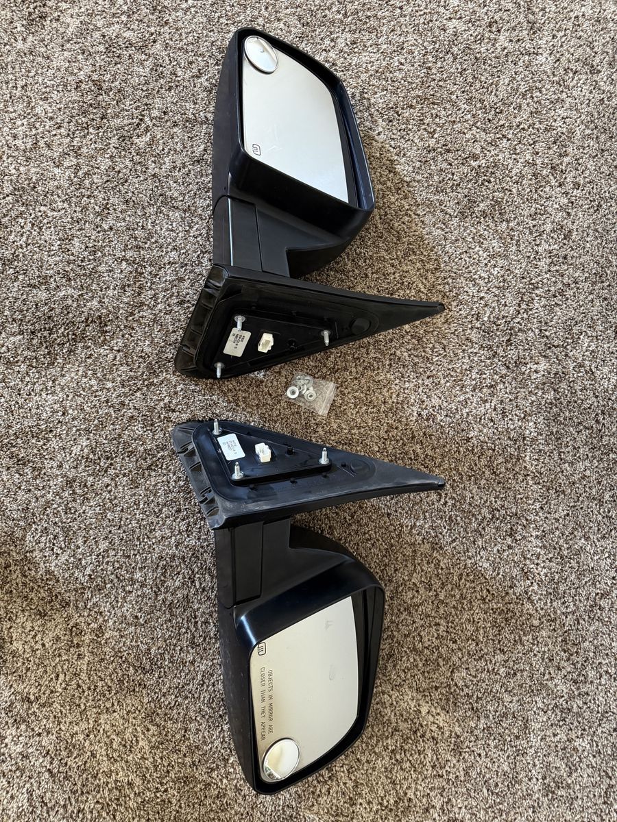 Side view mirrors for 2007 - 2017 Toyota Tundra