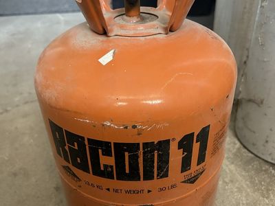 Hard to Find Racon R-11 Refrigerant 30 lbs Tank Full