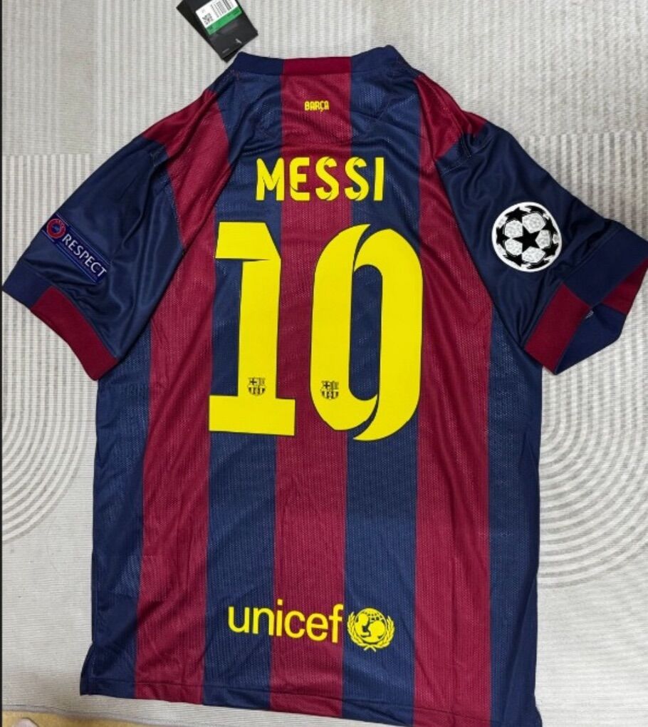 Messi #10 | XL | Barcelona 2014-15 Home Jersey
