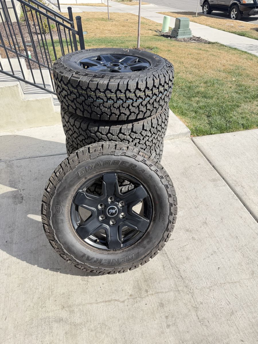 Ford Bronco Rims and Tires 265/70R17 General