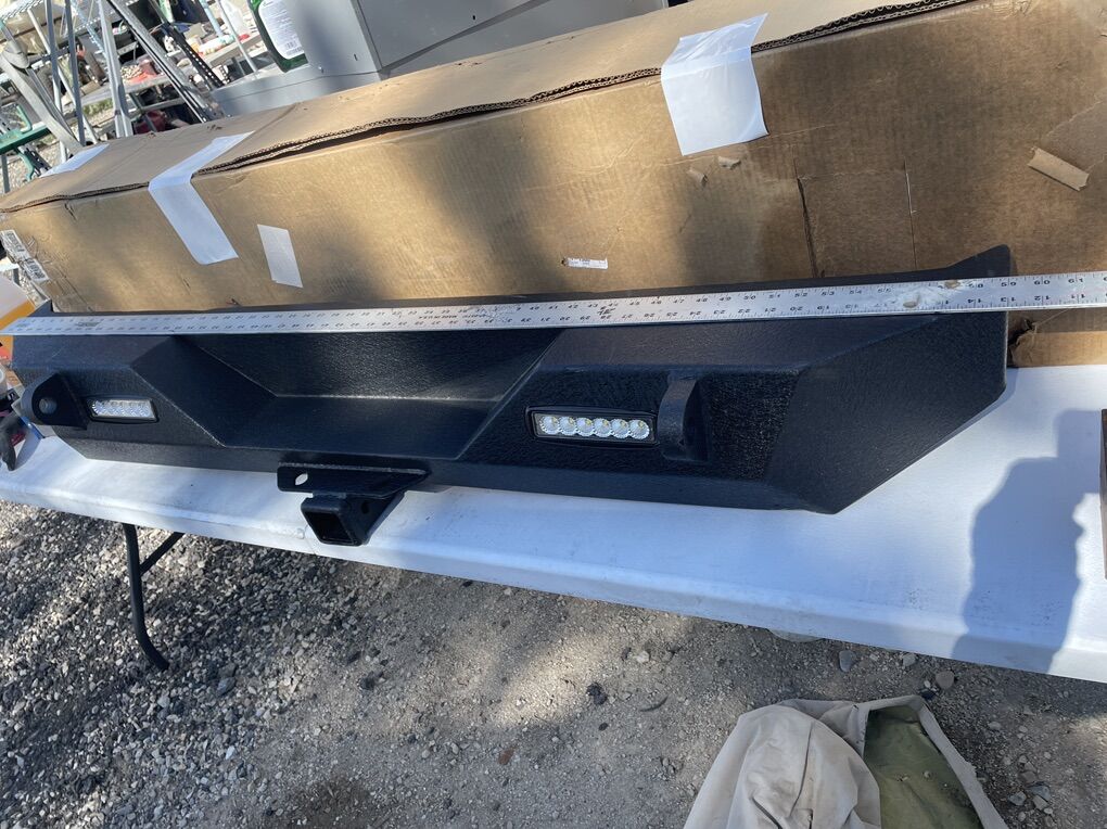 jeep rear bumper