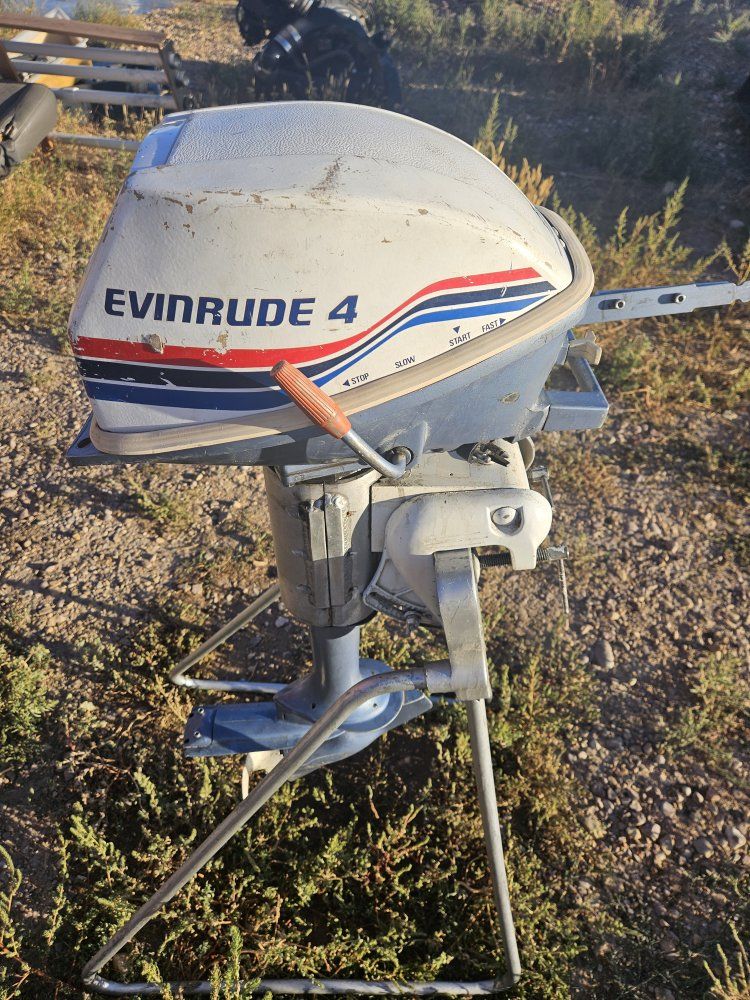 Vintage Evinrude four horsepower Outboard motor