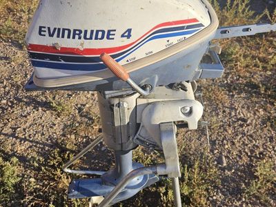 Vintage Evinrude four horsepower Outboard motor