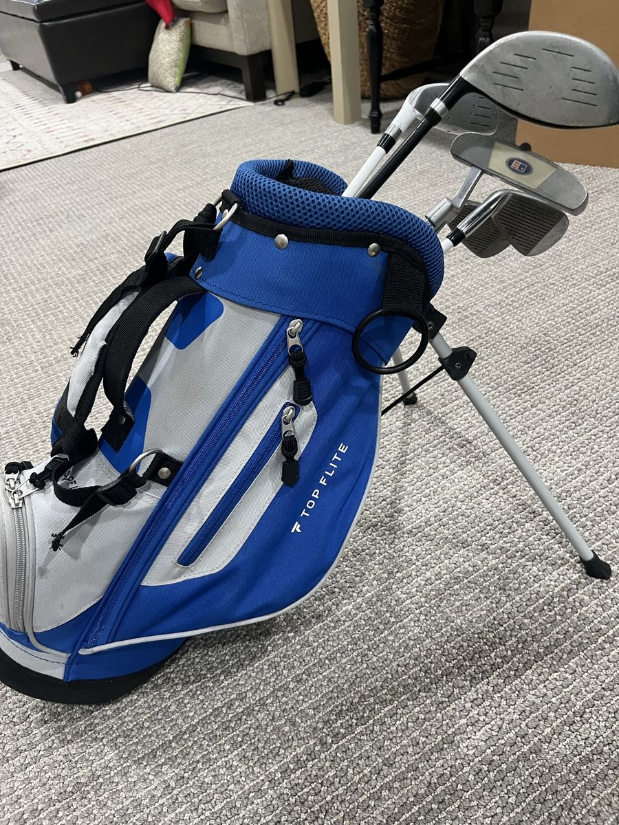 Kids Youth Golf Set with Stand Bag - Ages 4-7 Right-Handed