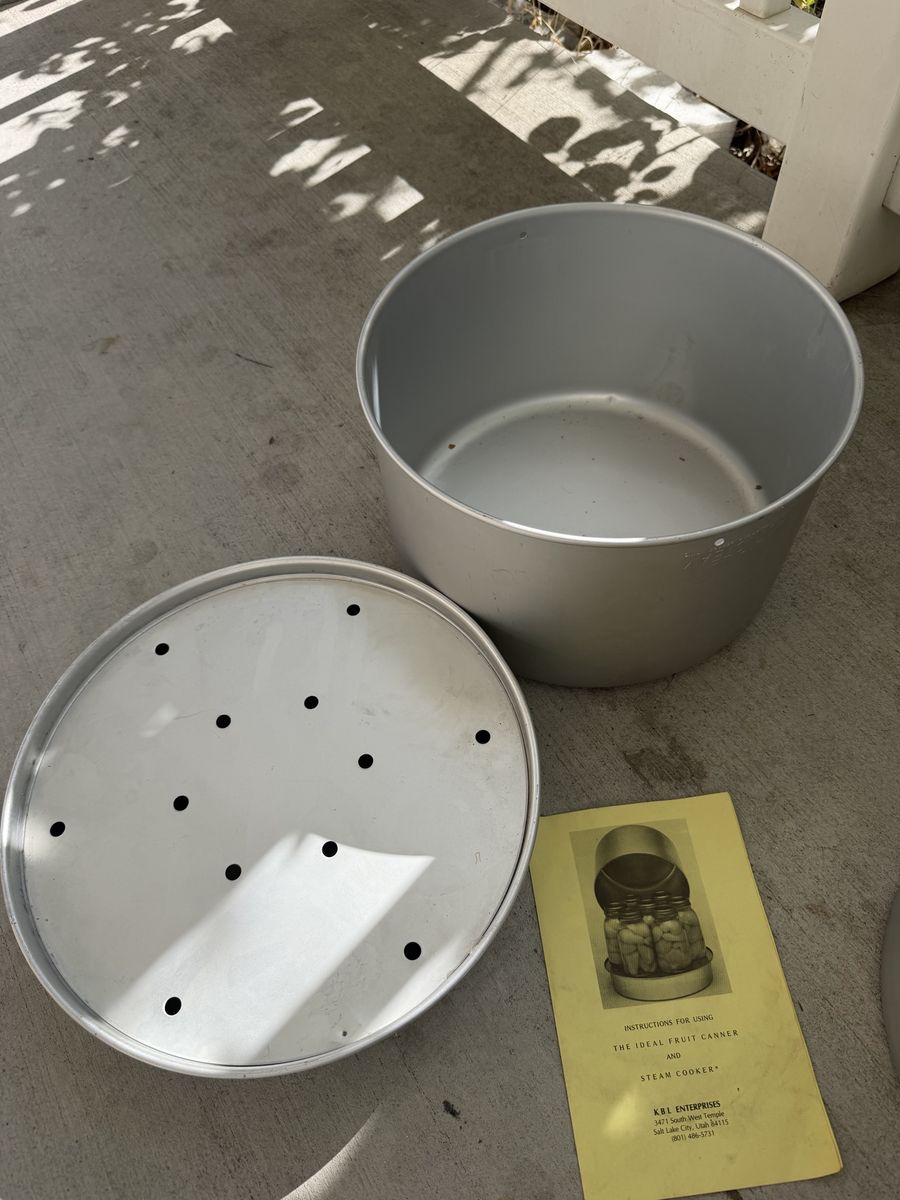 KBL Enterprises The Ideal Fruit Canner and Steam Cooker