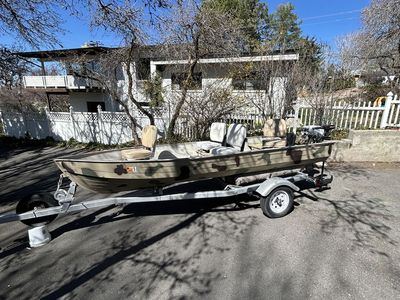 Fishing/hunting Boat And Motor