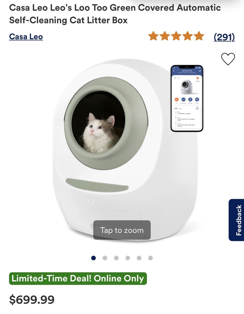 Leo Kitty Litter Automatic