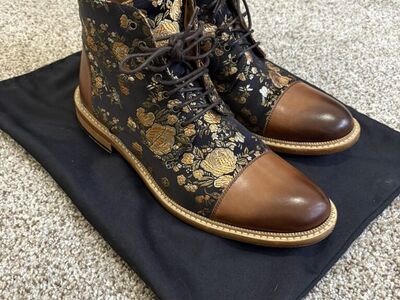 Taft Jack Boots - Eden Cognac Floral Size 43