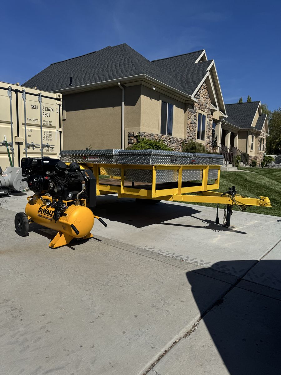 Sprinkler Blowout / Repair Setup – Ready to Work