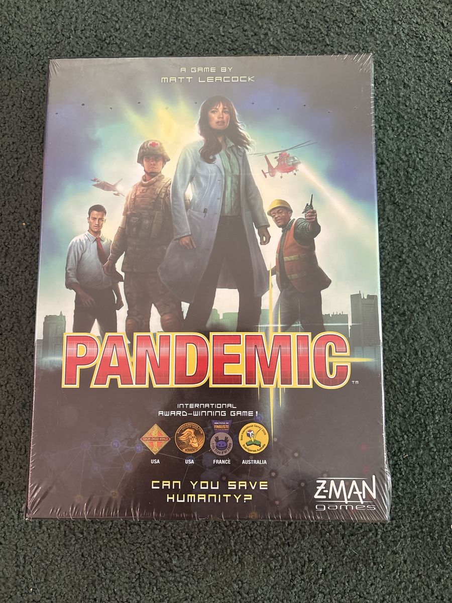 Pandemic Board Game Z-Man Games Sealed New