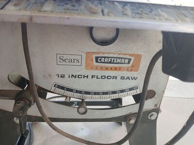 12" sears table saw
