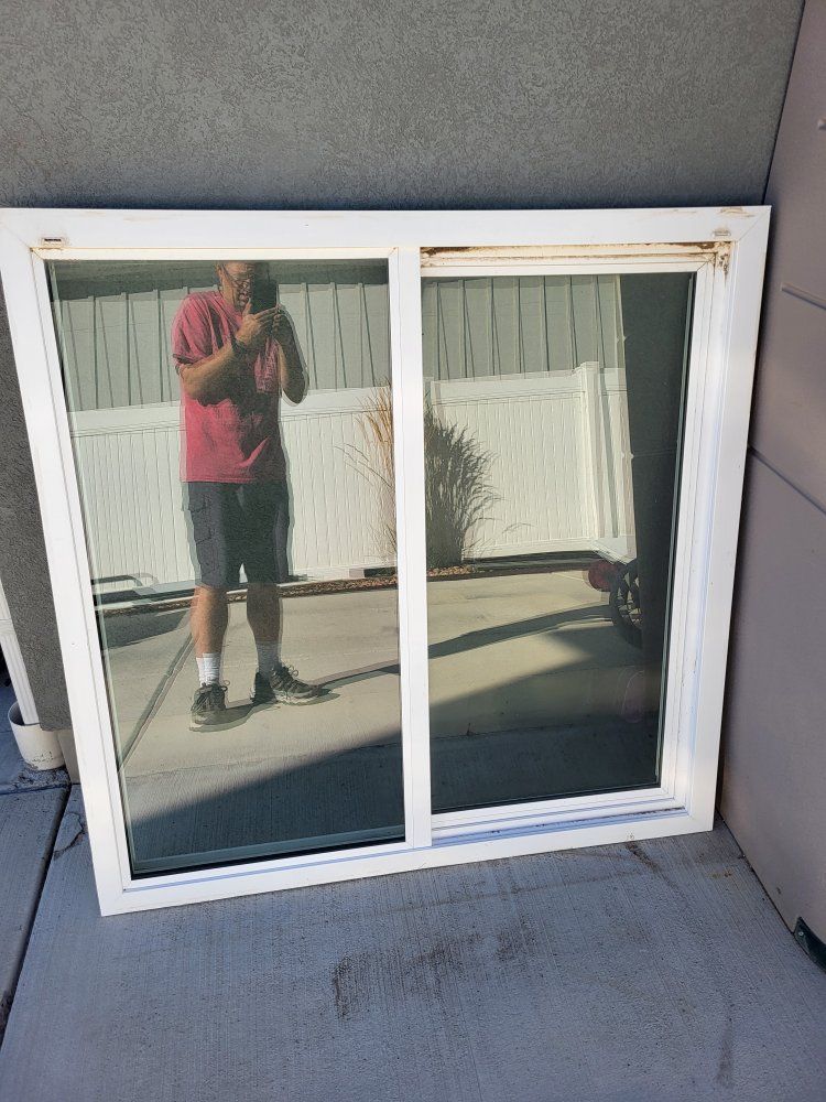 48 " x 48 " sliding glass window