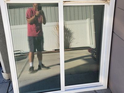 48 " x 48 " sliding glass window
