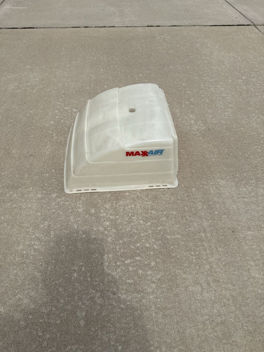 Maxxair RV Roof Vent Cover White