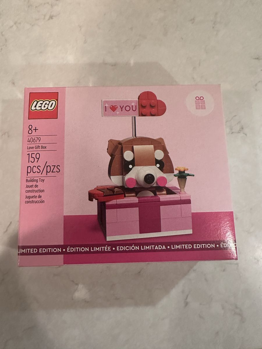 LEGO Love Gift Box Set 40679 Limited Edition Building Toy 159 Pieces