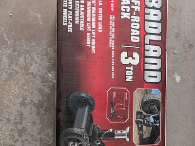 badlands off road jack NEW