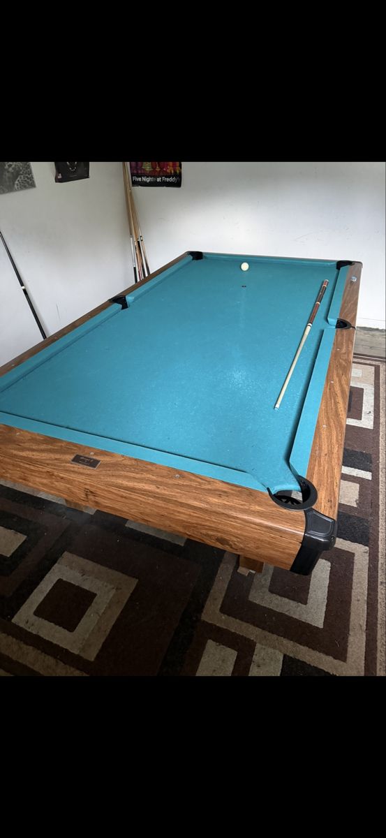Bristol 2 Pool table 8ft 3 piece slate