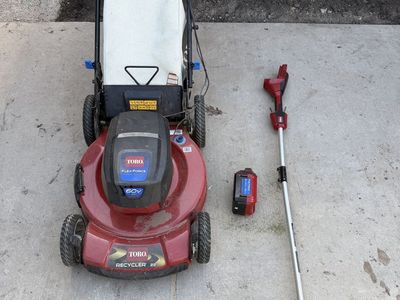 Toro Lawn Mower & Trimmer