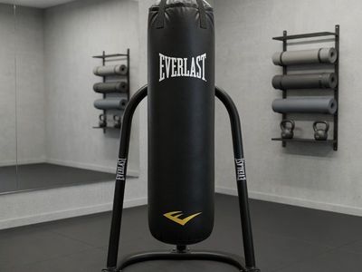 Everlast Heavy Bag & Stand - Good Condition - $150