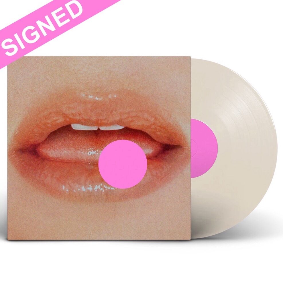 KESHA-SIGNED . (PERIOD) CUM FOR ME CLEAR VINYL