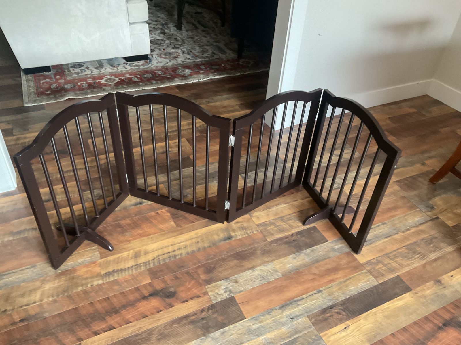 6 foot long free standing dog gate