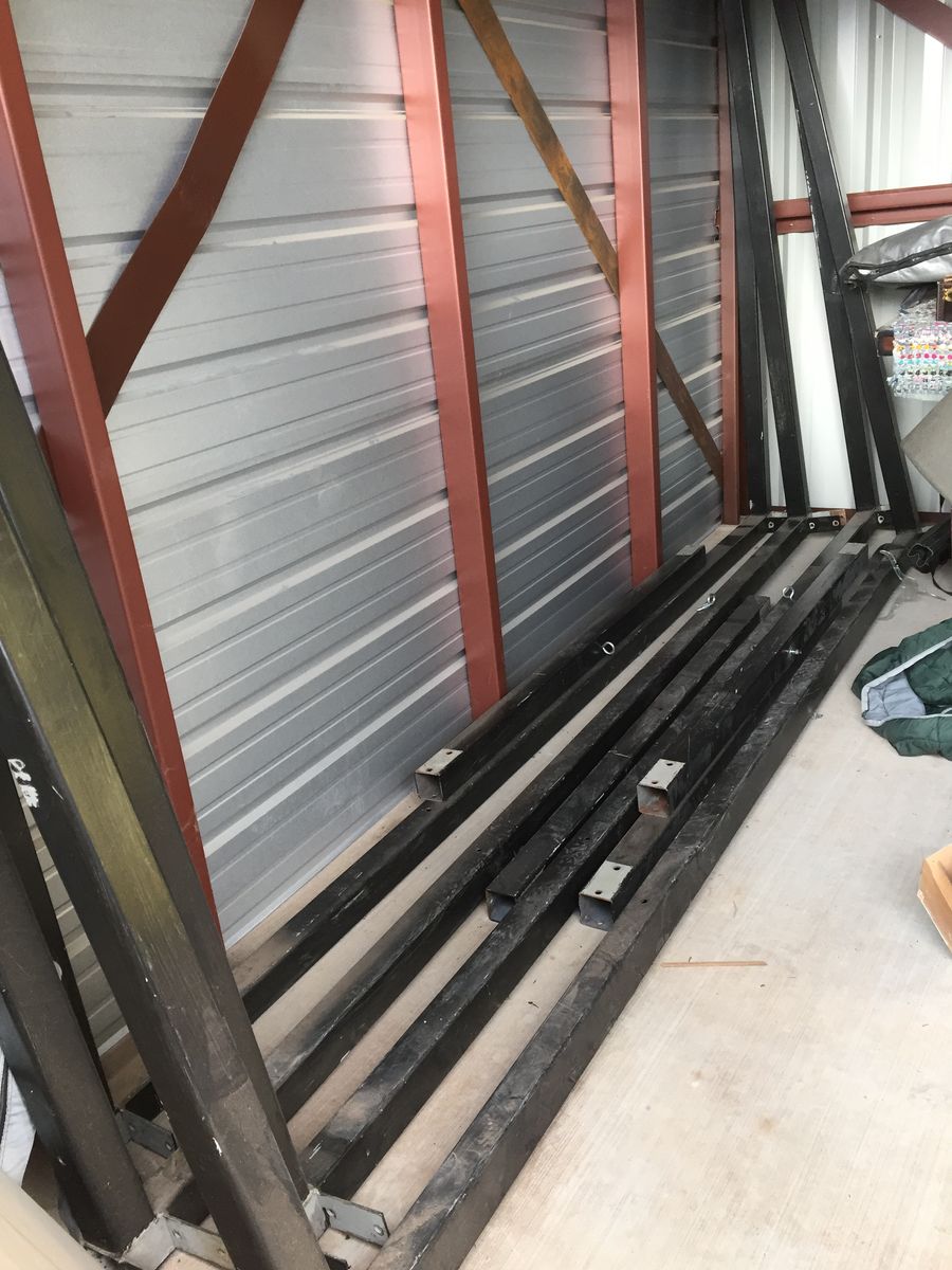 (2) Heavy Bag Racks 6x12