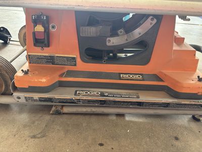 Older Model good Working Ridgid 10" Table Saw