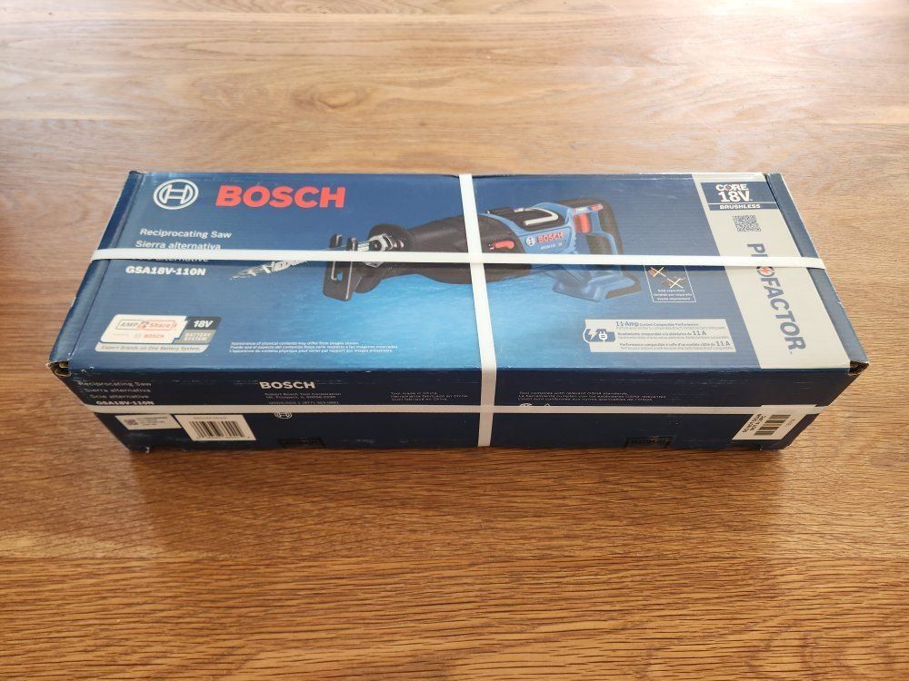 Bosch GSA18V-110N CORE 18V Brushless 11-Amp Reciprocating Saw (Tool Only)